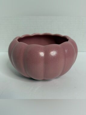 Blush Pink Ceramic Pumpkin Planter - Home Accents Made in USA